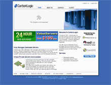 Tablet Screenshot of carbonlogic.com